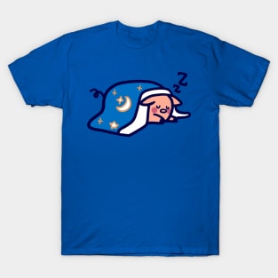 Cute Sleeping Pig T-Shirt